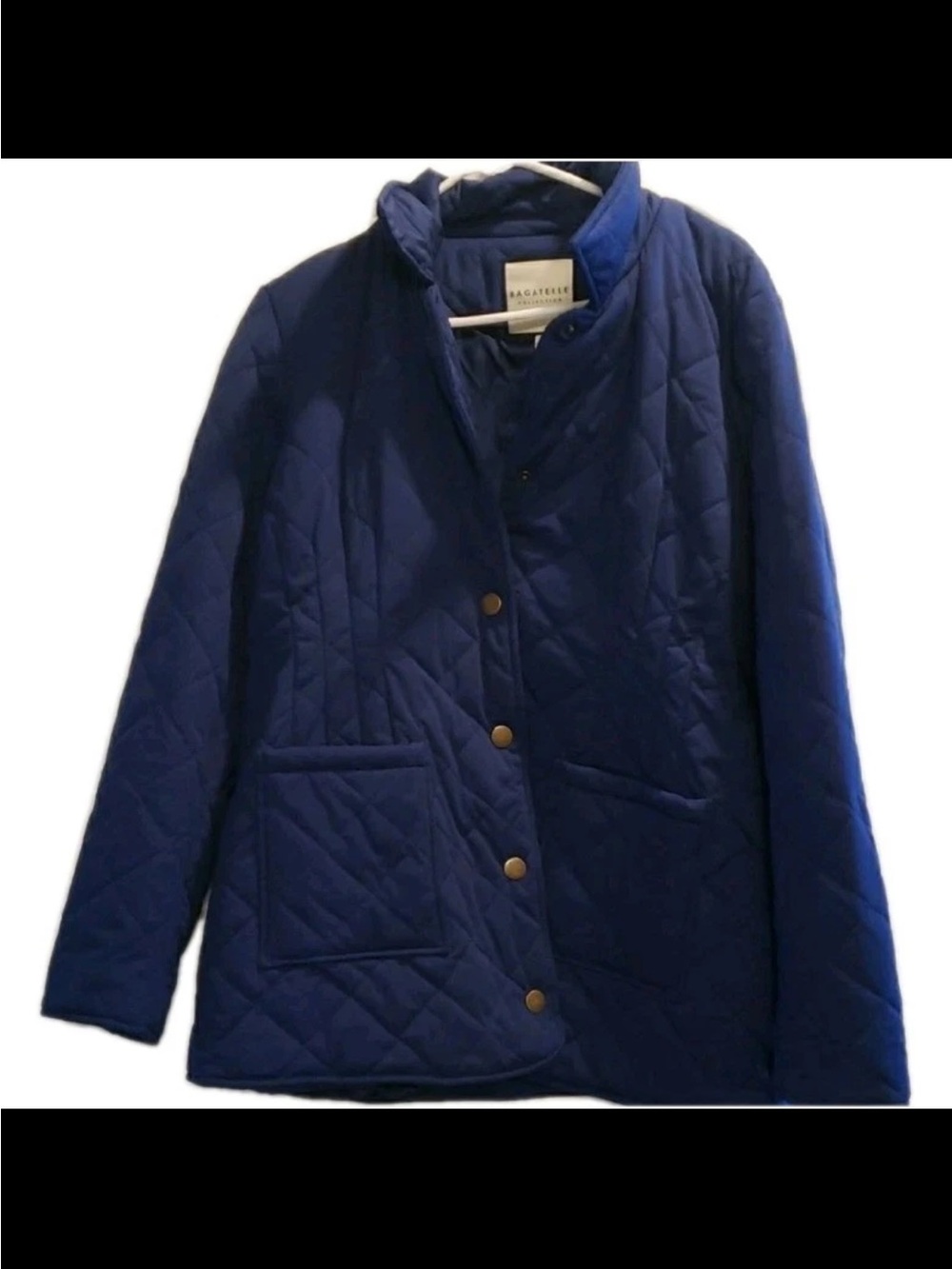 Bagatelle Navy blue coat NWT